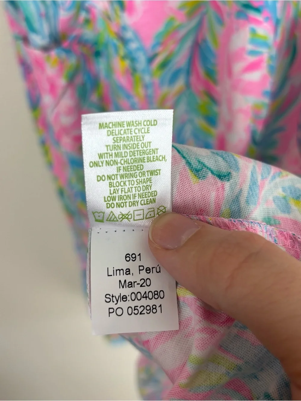 Lilly Pulitzer Kristen Flounce Dress Size XS Sleeveless Unicorn Of The Sea Pink - Picture 10 of 10